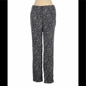 Katherine Barclay Black White Lounge Pants Size 10 Casual Trouser Bohemian Gypsy